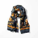 GOLD HUMMINGBIRDS MEN SCARF - PREMIUM COLLECTION